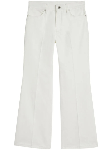  Jil Sander Flared Jeans - White 