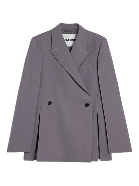  Jil Sander Gabardine Blazer - Grey 