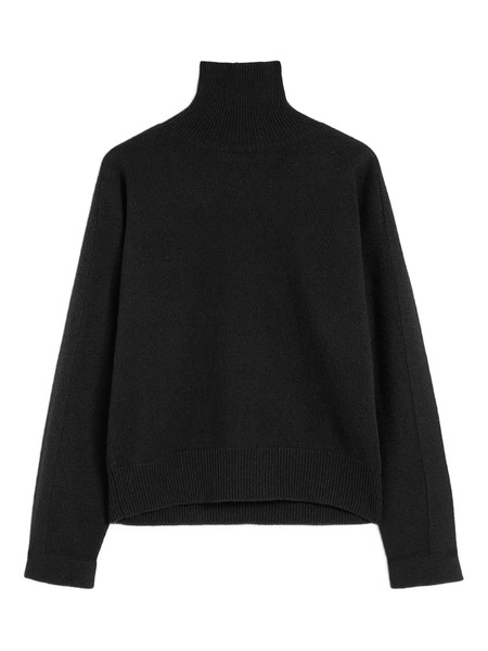  Jil Sander High-neck Sweater - Black 