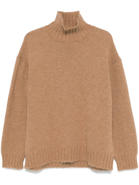  Jil Sander High-neck Sweater - Brown 