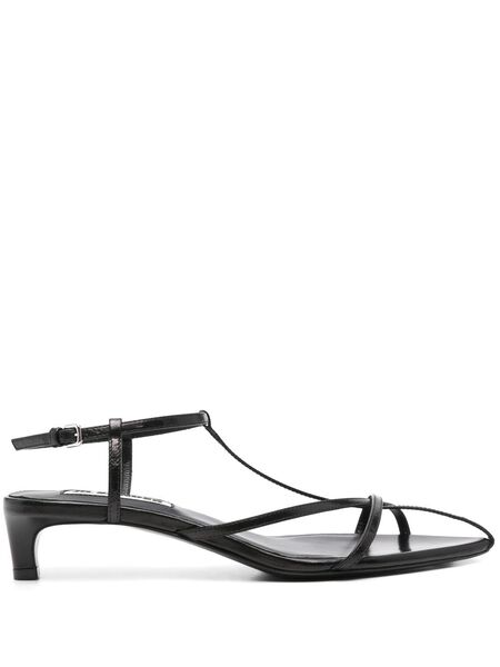 Jil Sander High Sandals - Black 