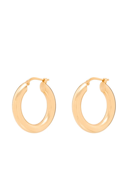  Jil Sander Hoop Earrings - Gold 