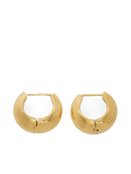  Jil Sander Hoop Earrings - Gold 