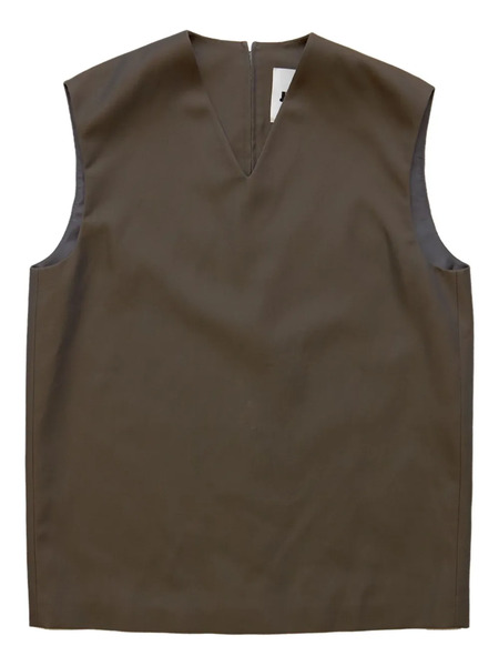  Jil Sander Iridescent Vest - 1077 Grey 