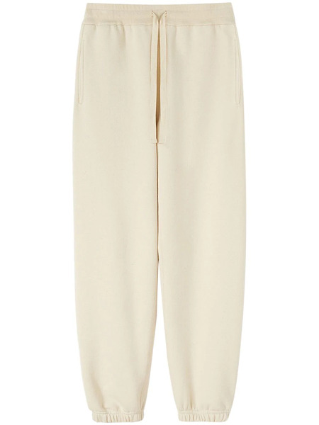  Jil Sander Jersey Drawstring-waist Sweatpants - Neutrals 
