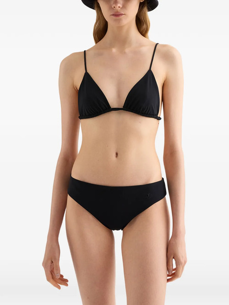  Jil Sander Jersey Texture Bikini Bottom - Black 