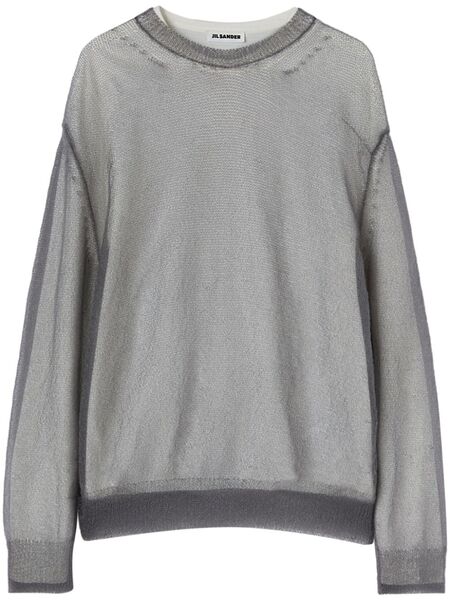  Jil Sander Layered Jumper - Grey 