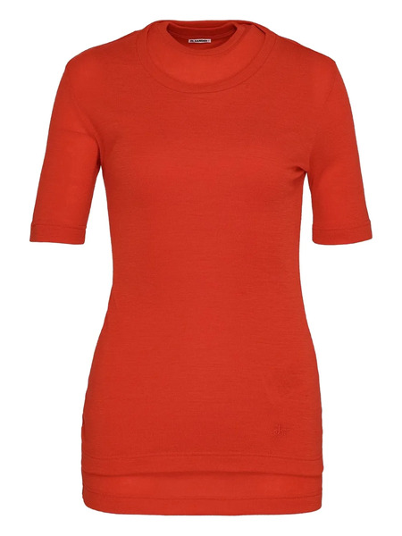  Jil Sander Layered Short-sleeve Top 