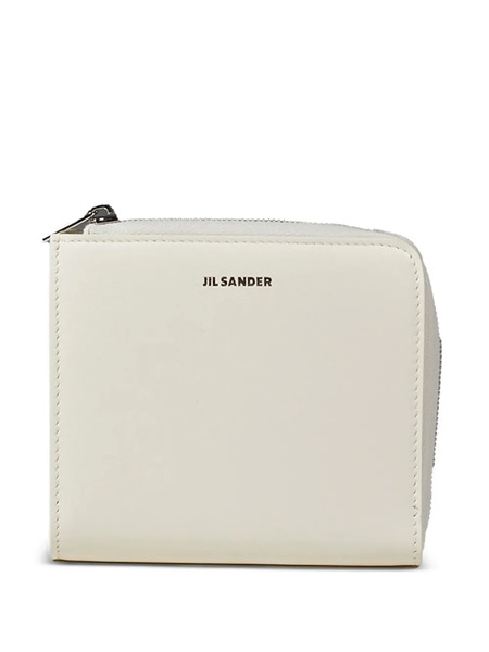  Jil Sander Leather Card Holder - Neutrals 