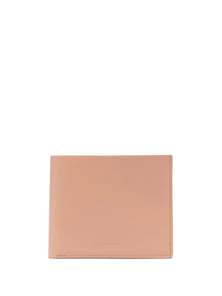  Jil Sander Leather Folding Wallet - Neutrals 