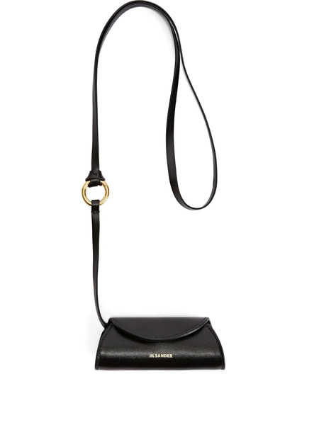  Jil Sander Leather Lipstick Case - Black 