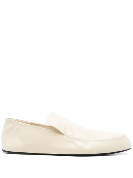  Jil Sander Leather Loafers - Neutrals 