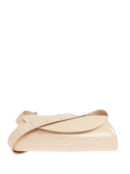  Jil Sander Leather Shoulder Bag - Neutrals 