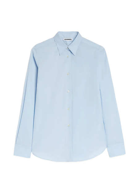  Jil Sander Lightweight Poplin Shirt - Blue 