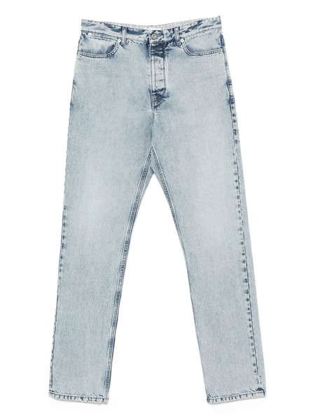  Jil Sander Logo-patch Cotton Jeans - Blue 