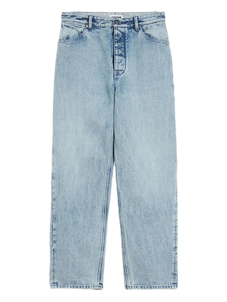  Jil Sander Logo-patch Jeans - Blue 