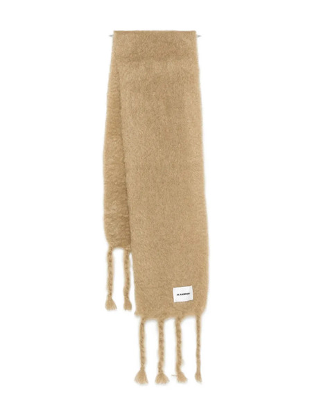  Jil Sander+ Logo-patch Scarf - Neutrals 