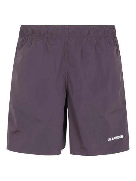  Jil Sander Logo-print Shorts - Grey 