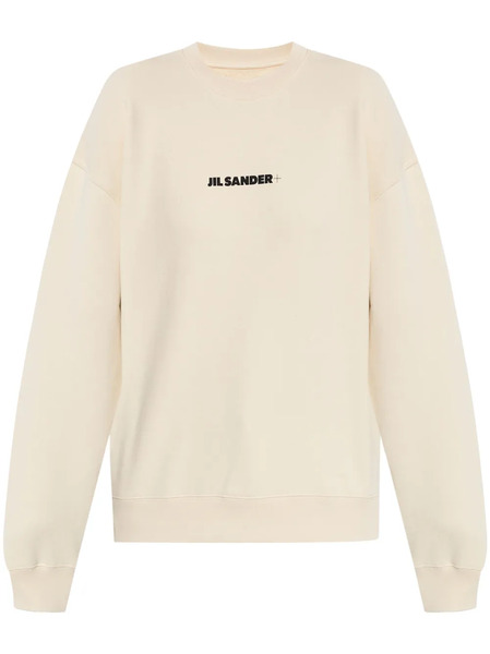  Jil Sander Logo-print Sweatshirt - Neutrals 