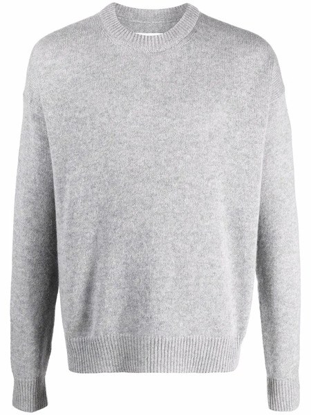  Jil Sander Long Sleeved Knit Jumper - Grey 