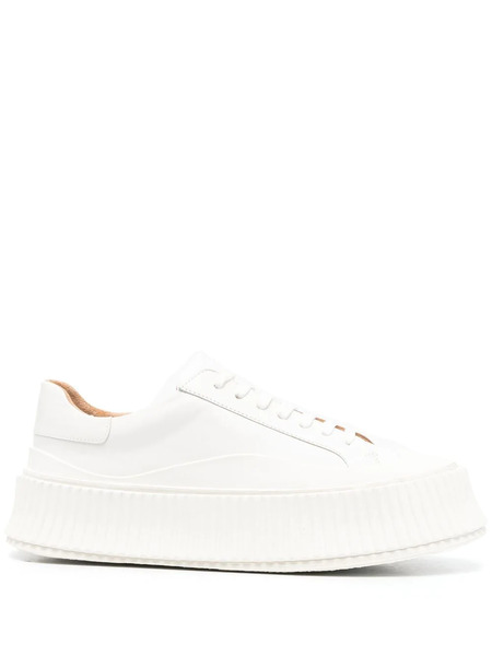  Jil Sander Low-top Lace-up Sneakers - Neutrals 