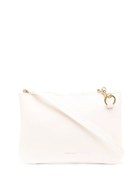  Jil Sander Medium Leather Crossbody Bag - Neutrals 