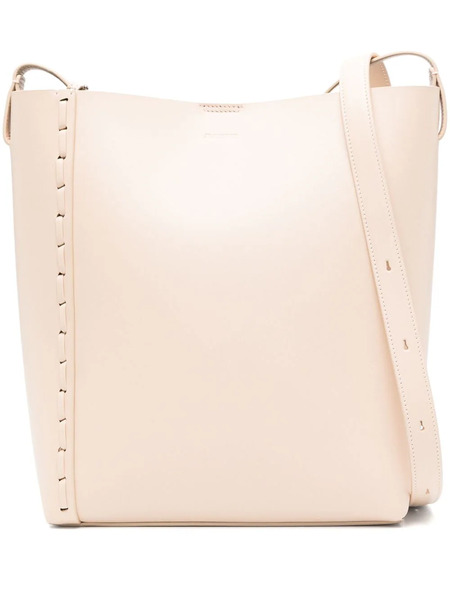  Jil Sander Medium Leather Tote Bag - Neutrals 
