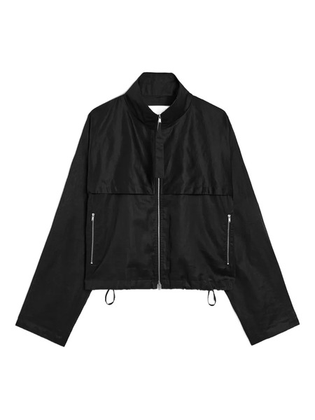  Jil Sander Muslin Jacket - Black 