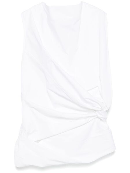  Jil Sander Poplin Top - White 