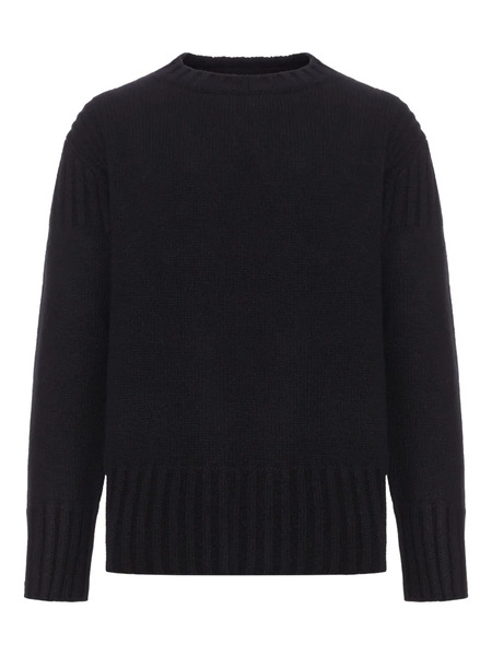  Jil Sander Ribbed-cuff Cashmere Sweater - Black 