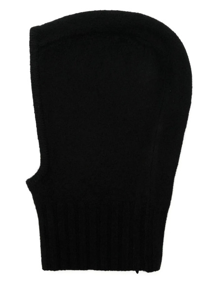  Jil Sander Ribbed-trim Wool Balaclava - Black 