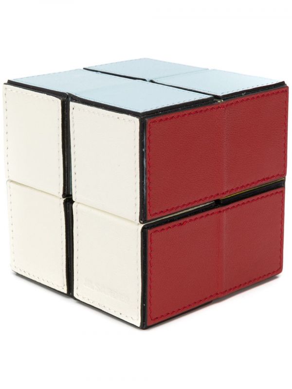  Jil Sander Rubix Cube Box - Red 