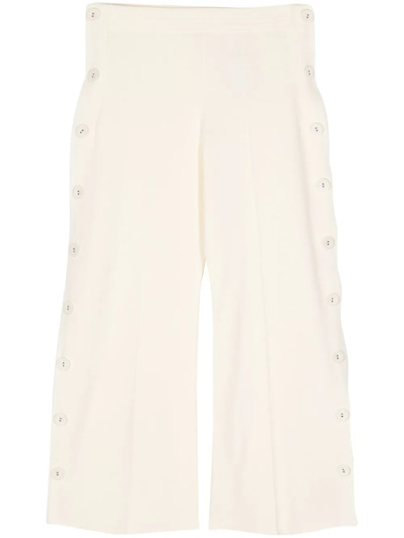  Jil Sander Side-button Straight-leg Trousers - Neutrals 