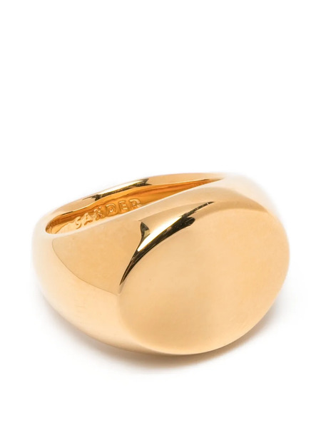  Jil Sander Signet Ring - Gold 