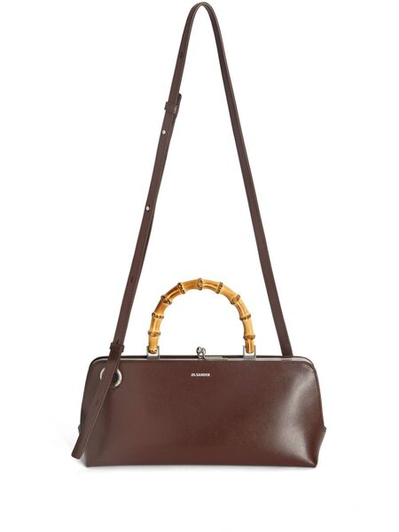  Jil Sander Small Goji Shoulder Bag - Brown 