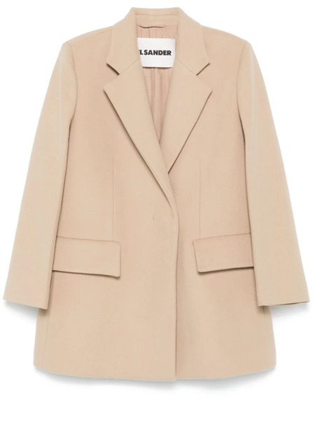  Jil Sander Tailored Coat - Neutrals 