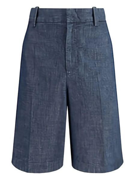  Jil Sander Tailored Shorts - Blue 