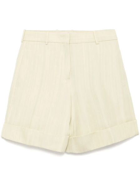  Jil Sander Tailored Shorts - Green 
