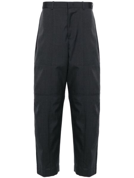  Jil Sander Tailored Wool Trousers - Grey 
