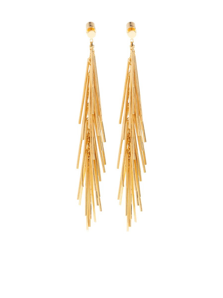  Jil Sander Tassel Earrings - Gold 