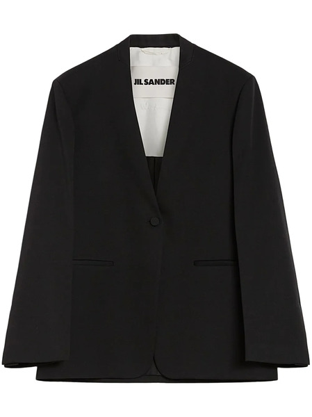  Jil Sander Wool Blazer - Black 
