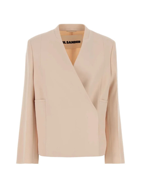 Jil Sander Wool Blazer - Neutrals 