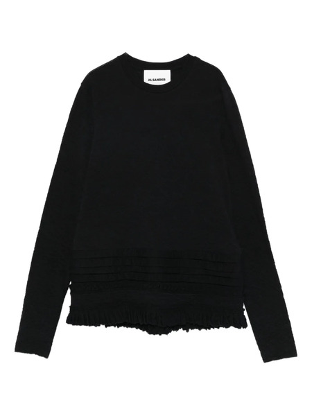  Jil Sander Wool-blend Sweatshirt - Black 