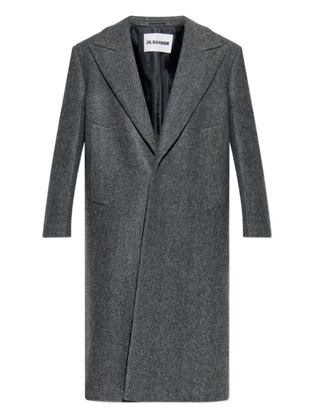  Jil Sander Wool Coat - Grey 