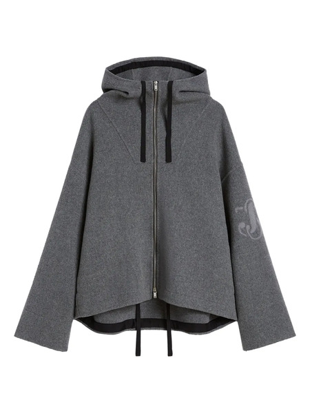  Jil Sander Wool Felt-finish Jacket - Grey 