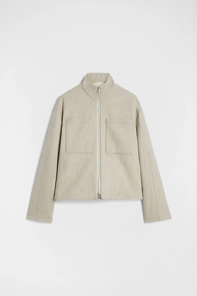  Jil Sander+ Wool Felted Jacket - Neutrals 