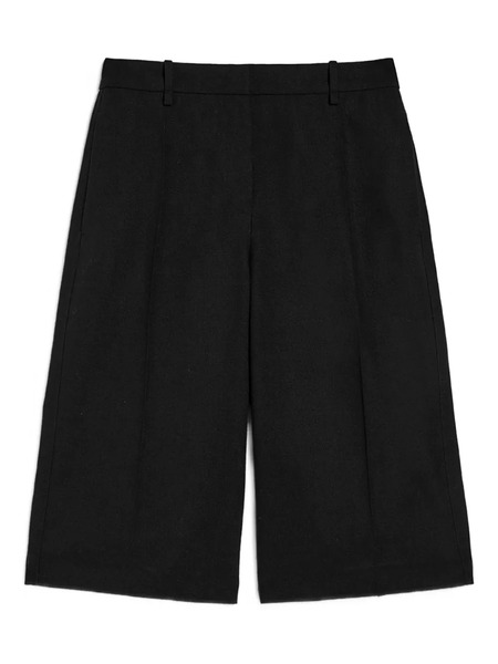  Jil Sander Wool Shorts - Black 