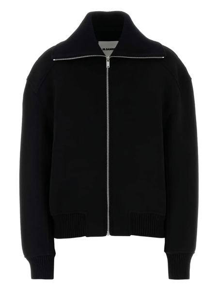  Jil Sander Zip-front Jacket - Black 