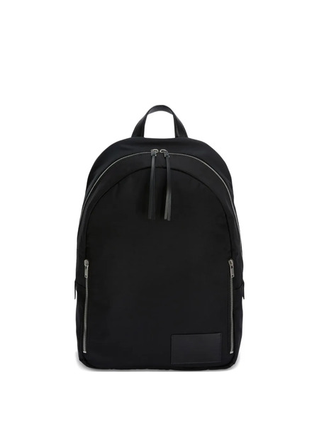  Jil Sander Zip-up Backpack - Black 
