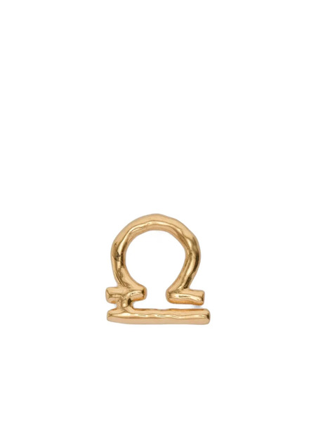  Jil Sander Zodiac-sign Engraved Earring - Gold 